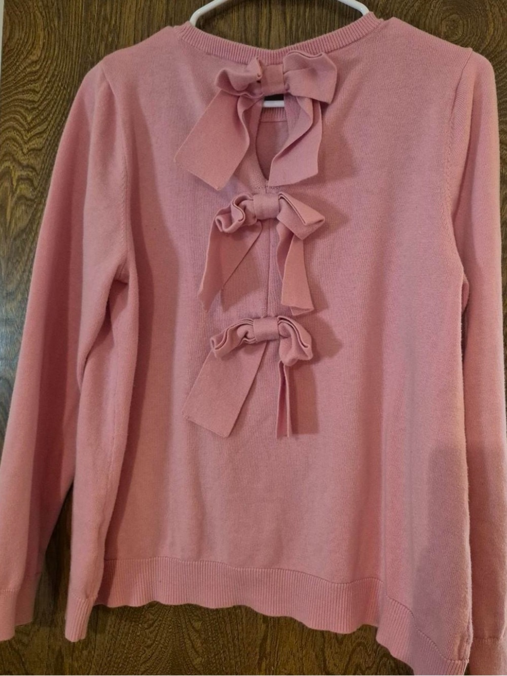 Cece Women's Bow Closure Cardigan Sweater size large